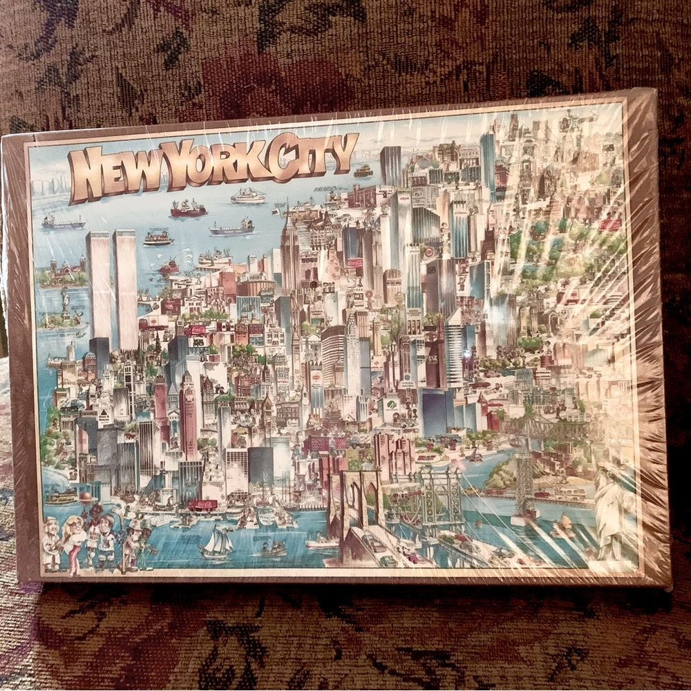 New York City Puzzle before 911, still wrapped and Never opened. One of a kind!!